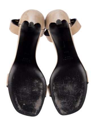 Celine Suede D'Orsay Pumps