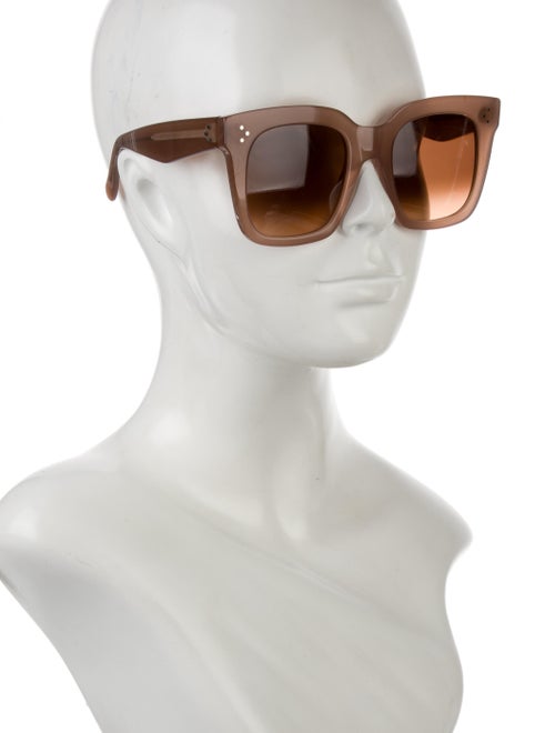 Celine Wayfarer Mirrored Sunglasses