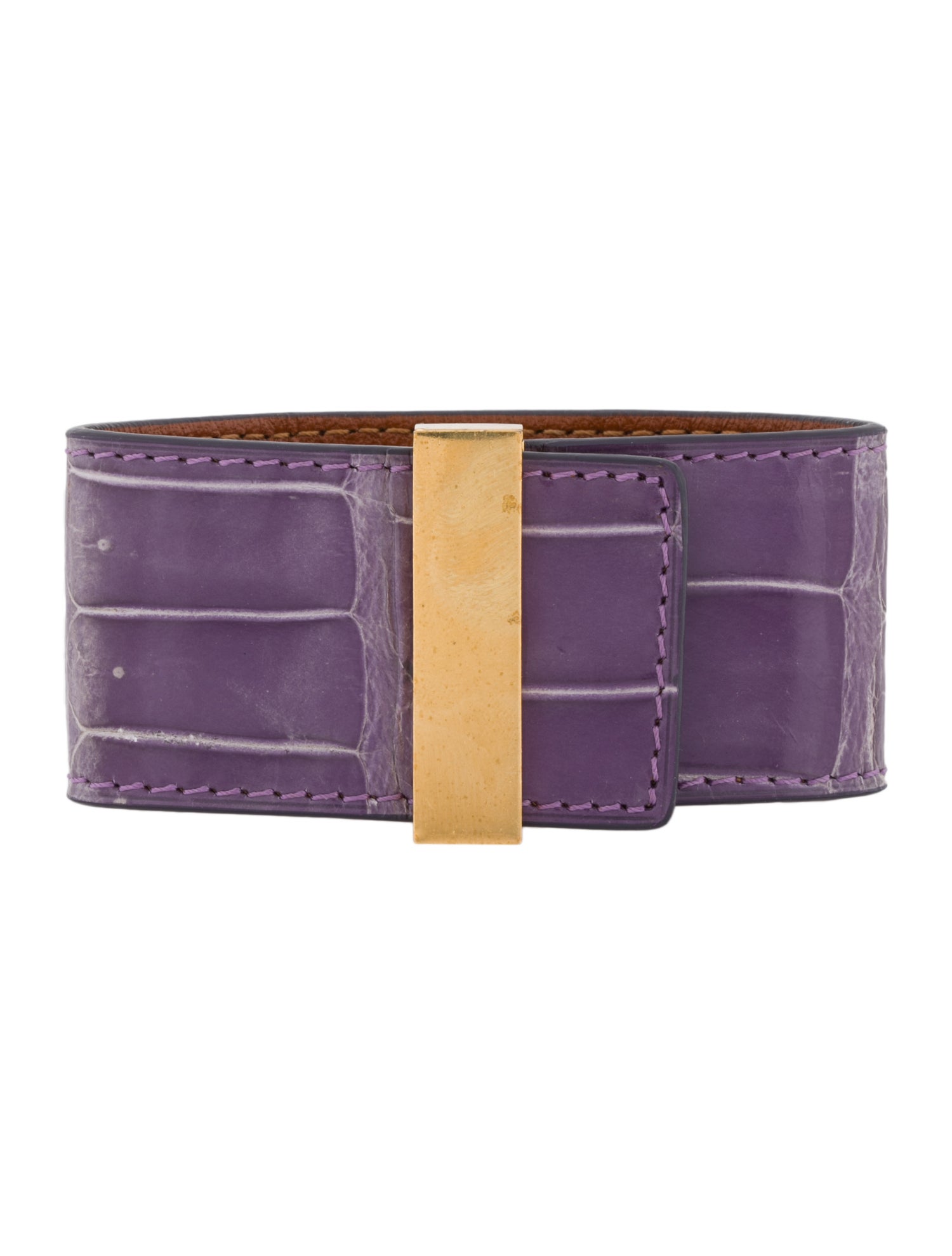 Celine Leather Wrap Bracelet