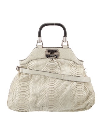 Celine Python Top Handle Bag