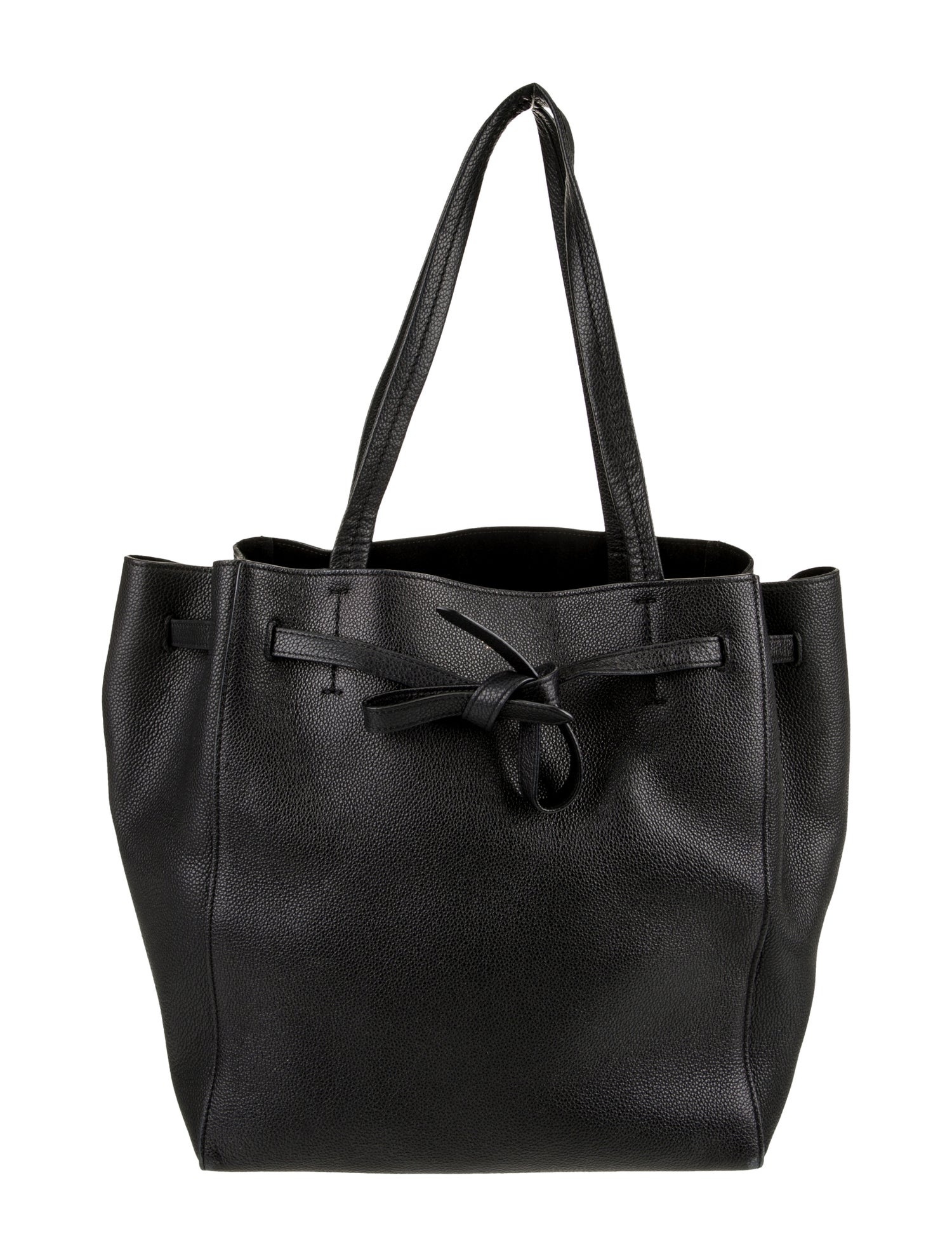 Celine Leather Cabas Phantom w/Belt Small