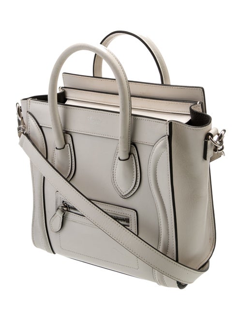 Celine Leather Luggage Nano