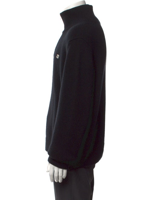 Celine Triomphe Wool Polo Sweater