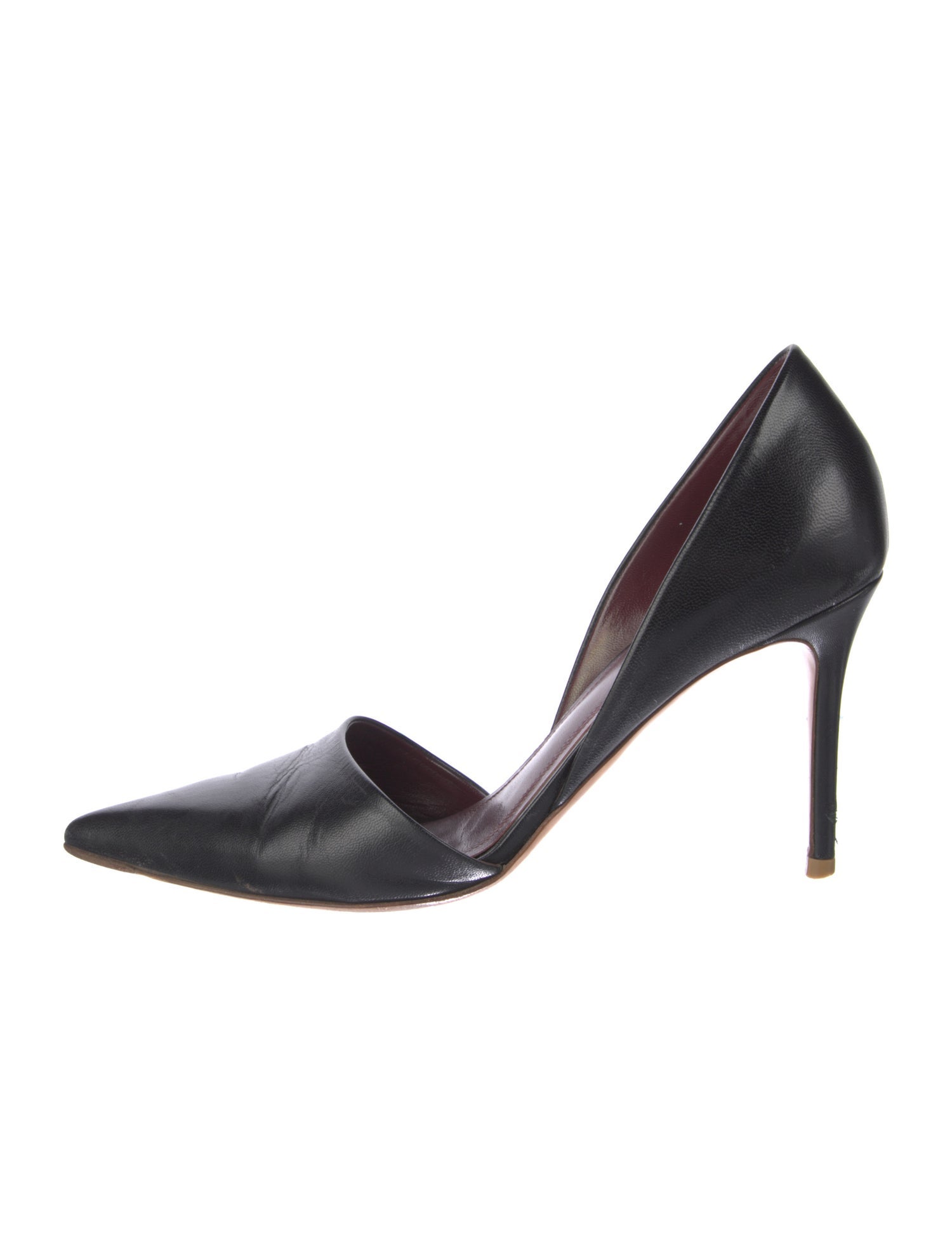 Celine Leather D'Orsay Pumps