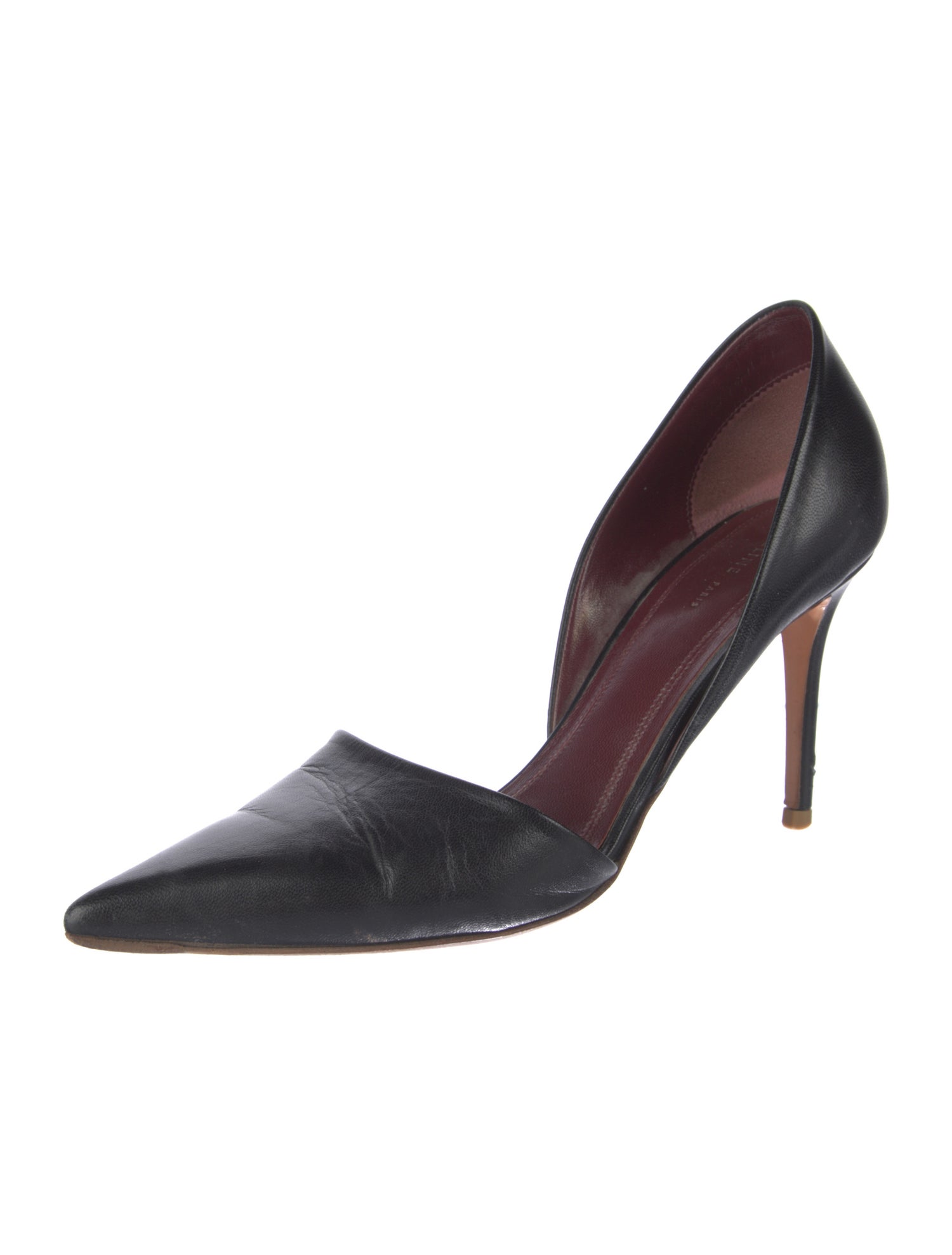 Celine Leather D'Orsay Pumps