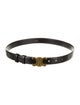 Celine Skinny Leather Waist Belt