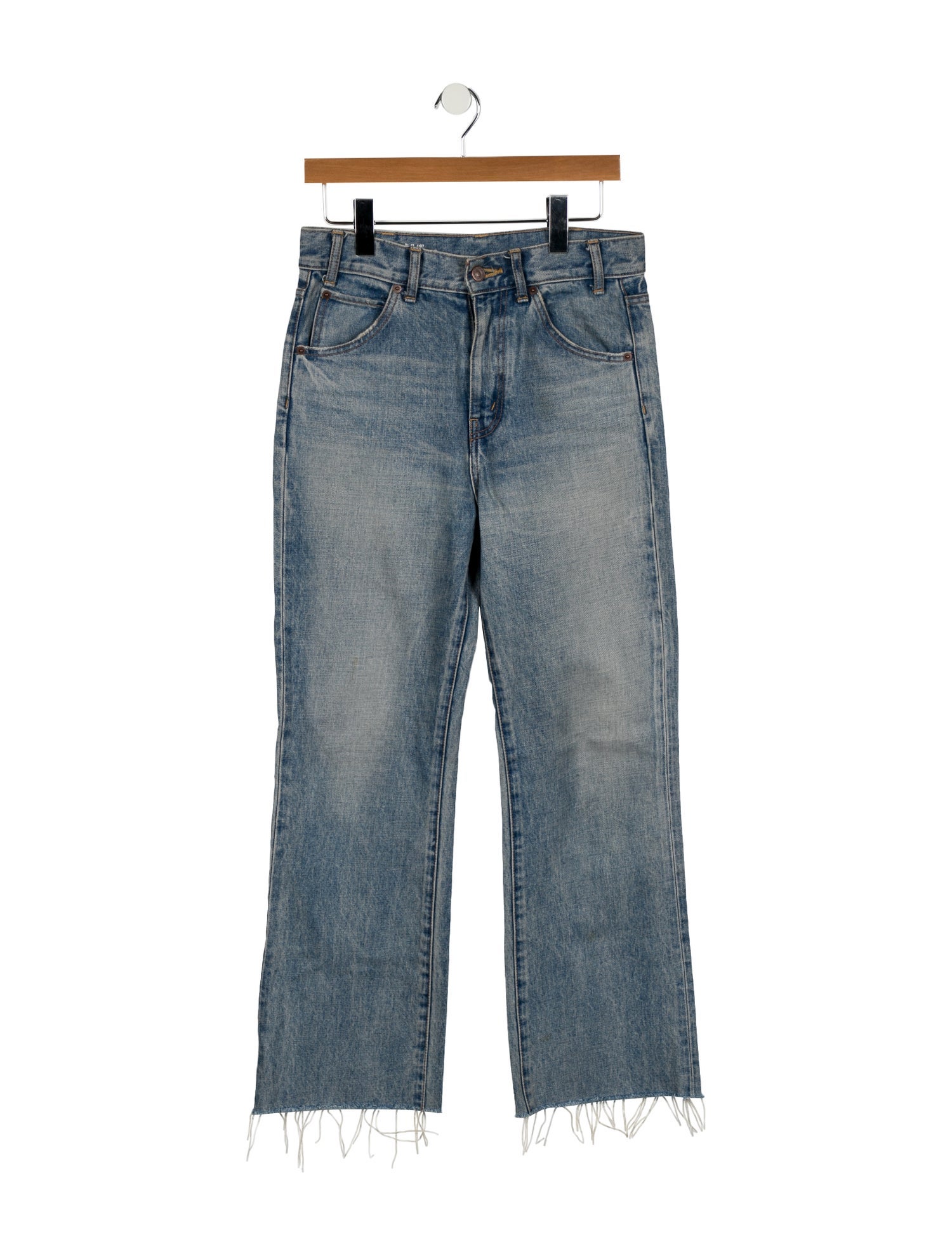 Celine High-Rise Wide Leg Jeans