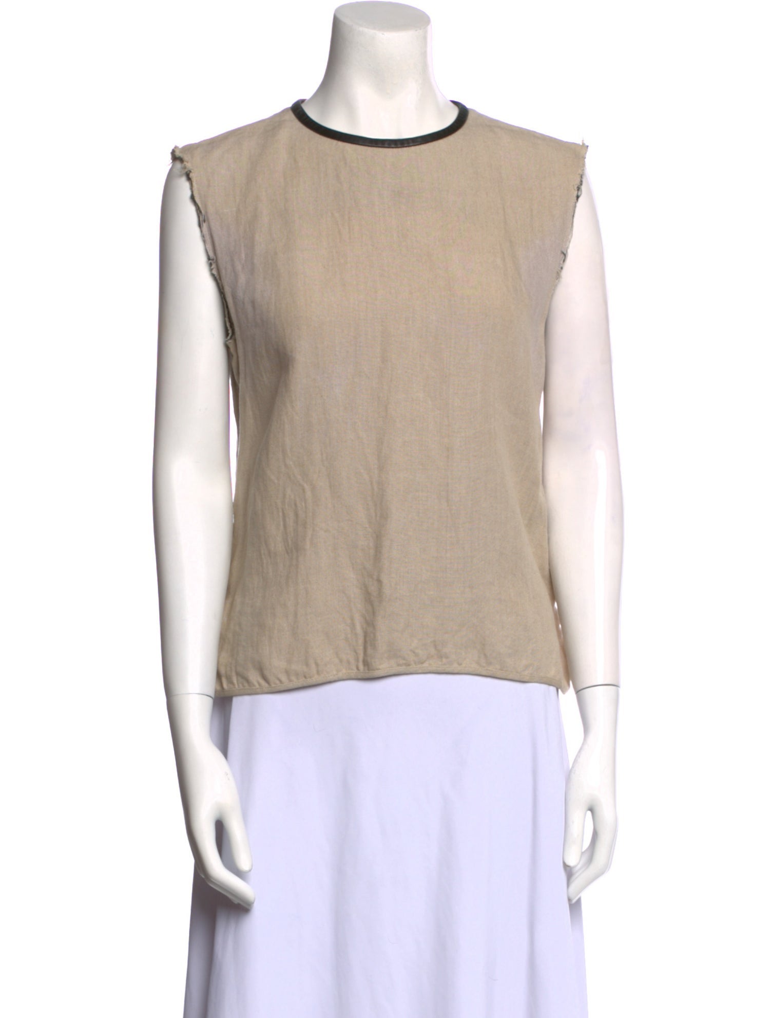 Celine 2010's Linen Top