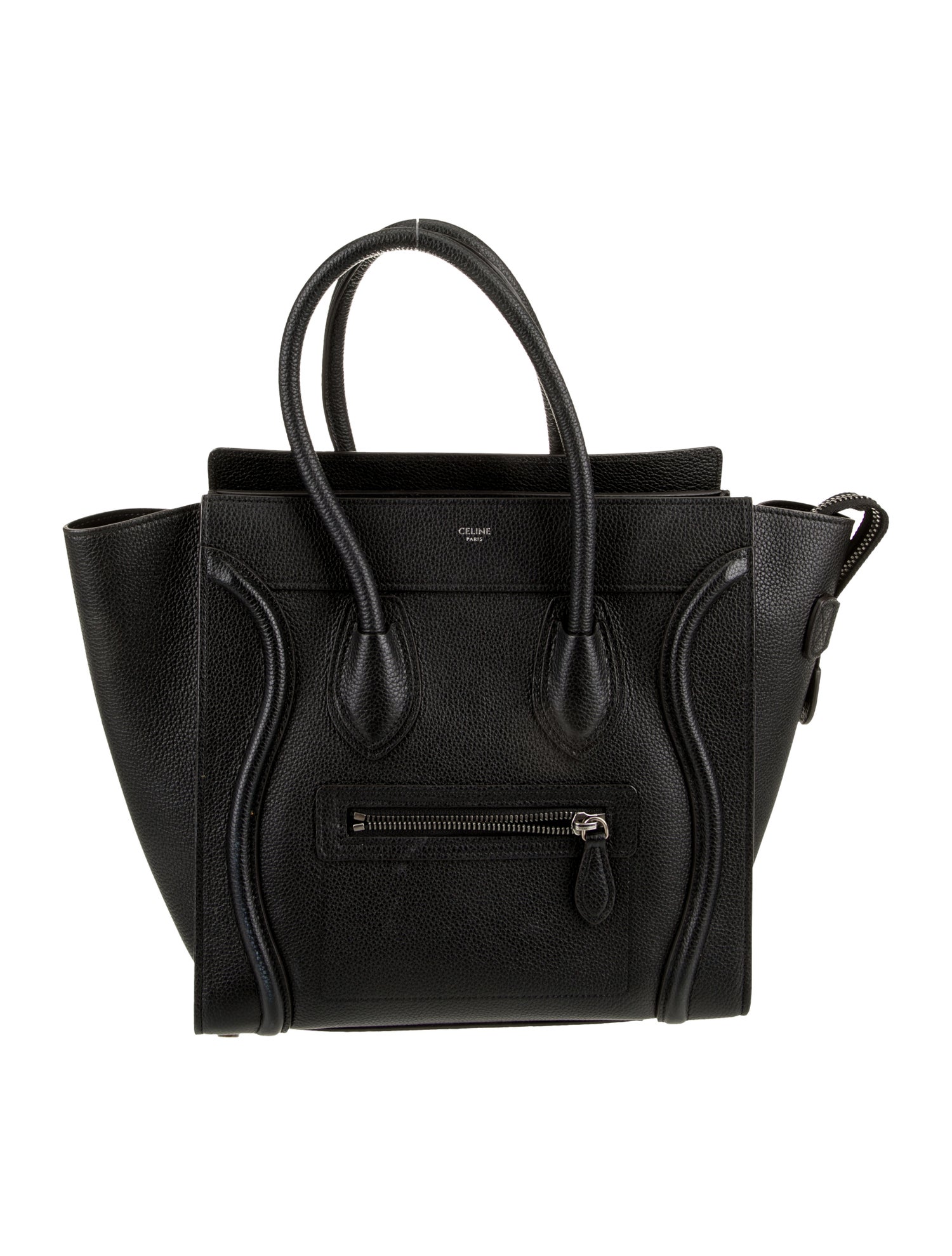Celine Leather Luggage Micro