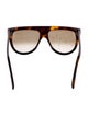 Celine Shield Gradient Sunglasses