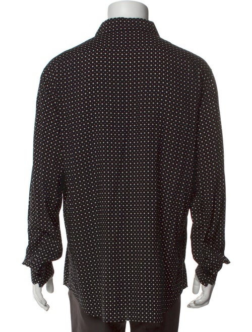 Celine Polka Dot Print Long Sleeve Shirt