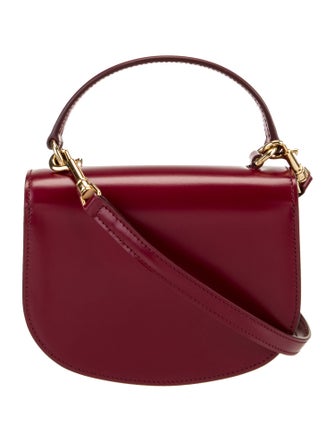 Celine Leather Besace Clea Mini