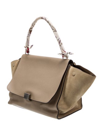 Celine Leather Trapeze Large