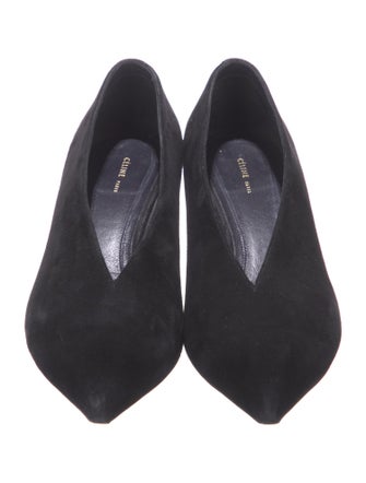 Celine Suede Pumps