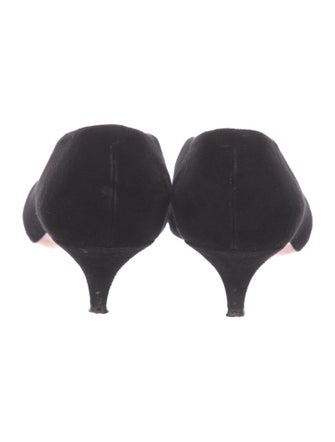 Celine Suede Pumps