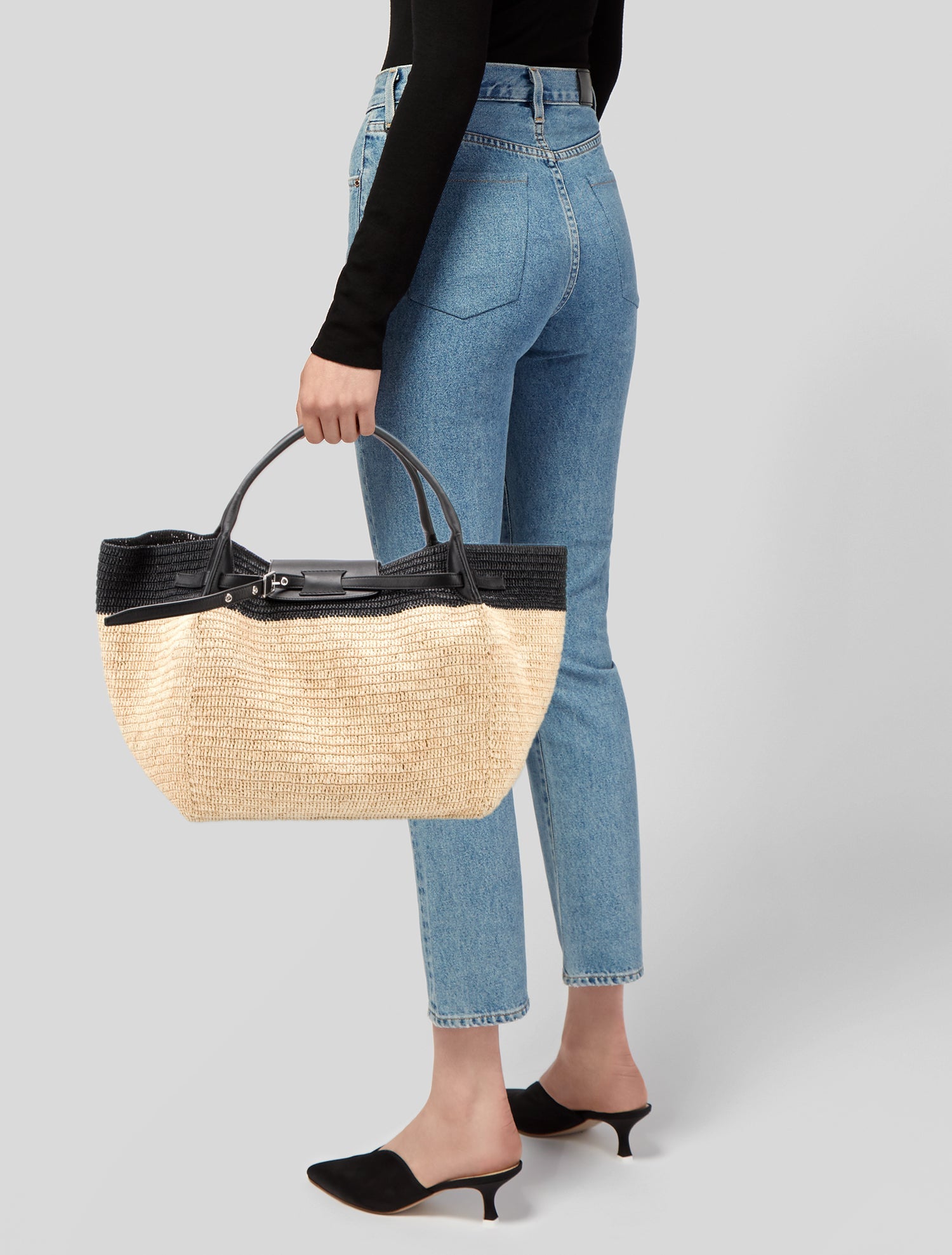 Celine Raffia Big Bag Medium