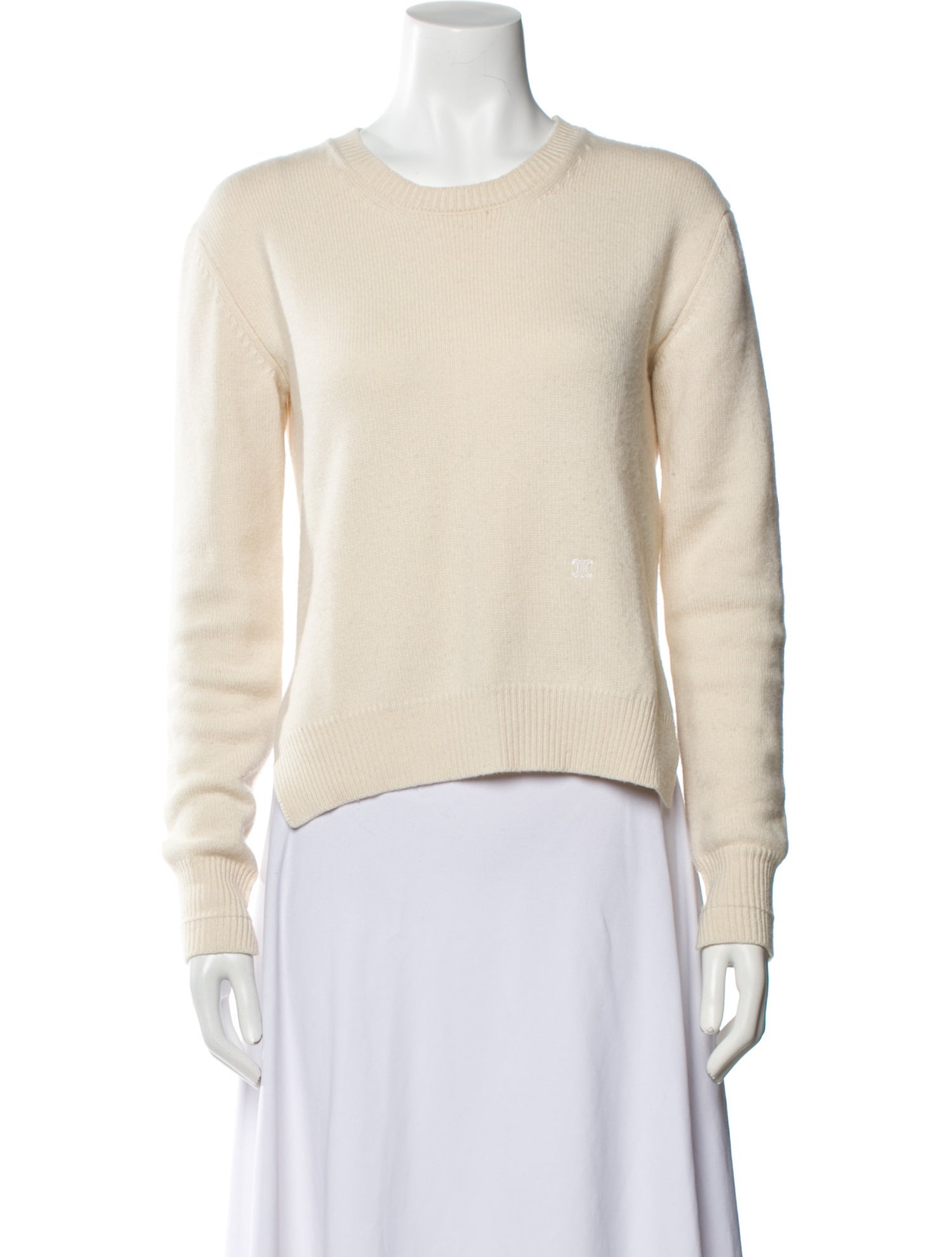 Celine Cashmere Crew Neck Sweater