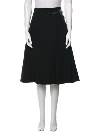 Celine Wool Midi Length Skirt