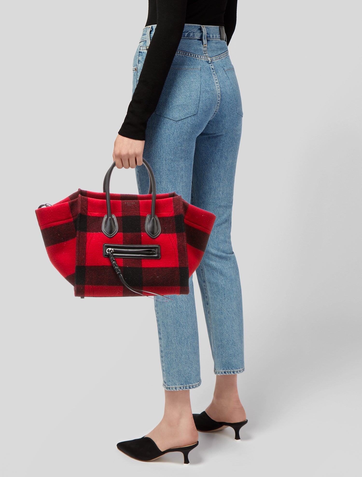 Celine Wool Luggage Phantom Medium