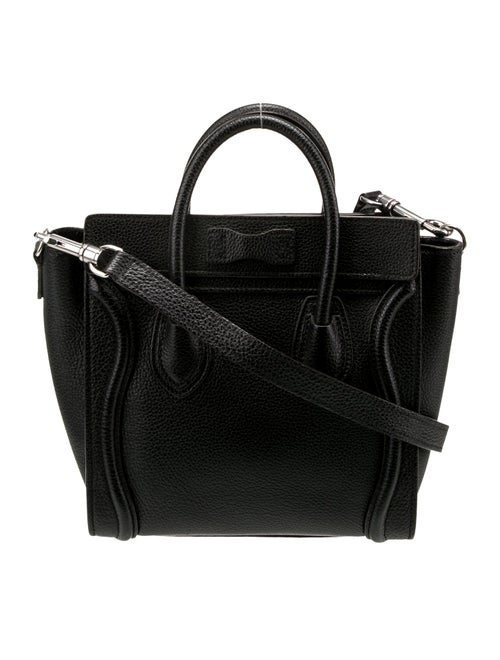 Celine Leather Luggage Nano
