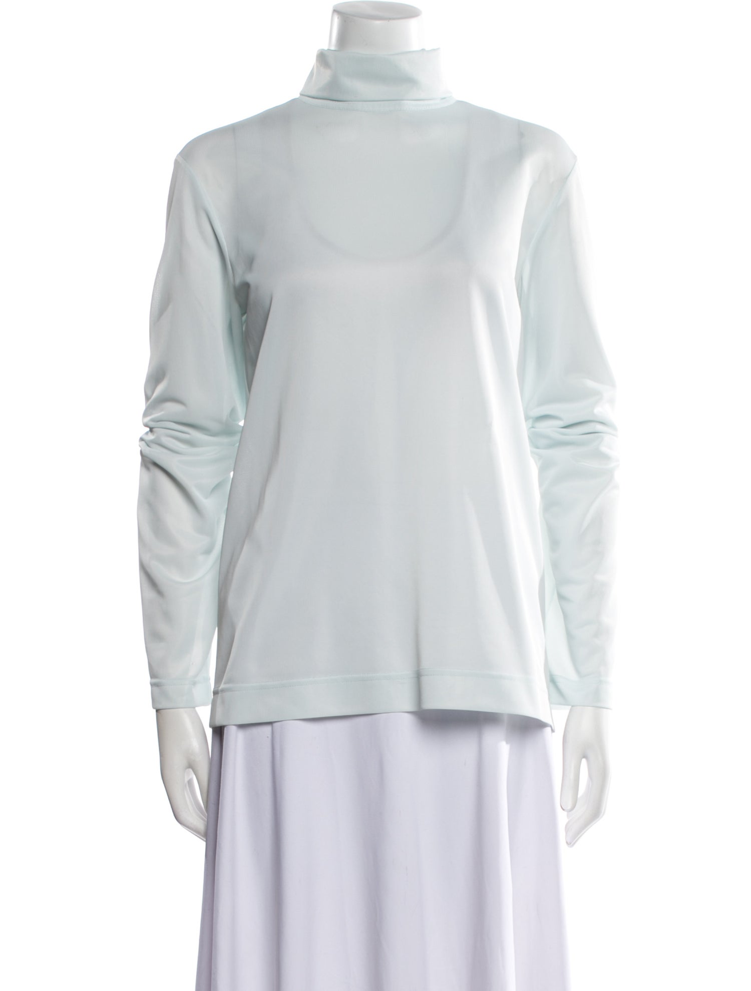 Celine Mock Neck Long Sleeve Sweatshirt