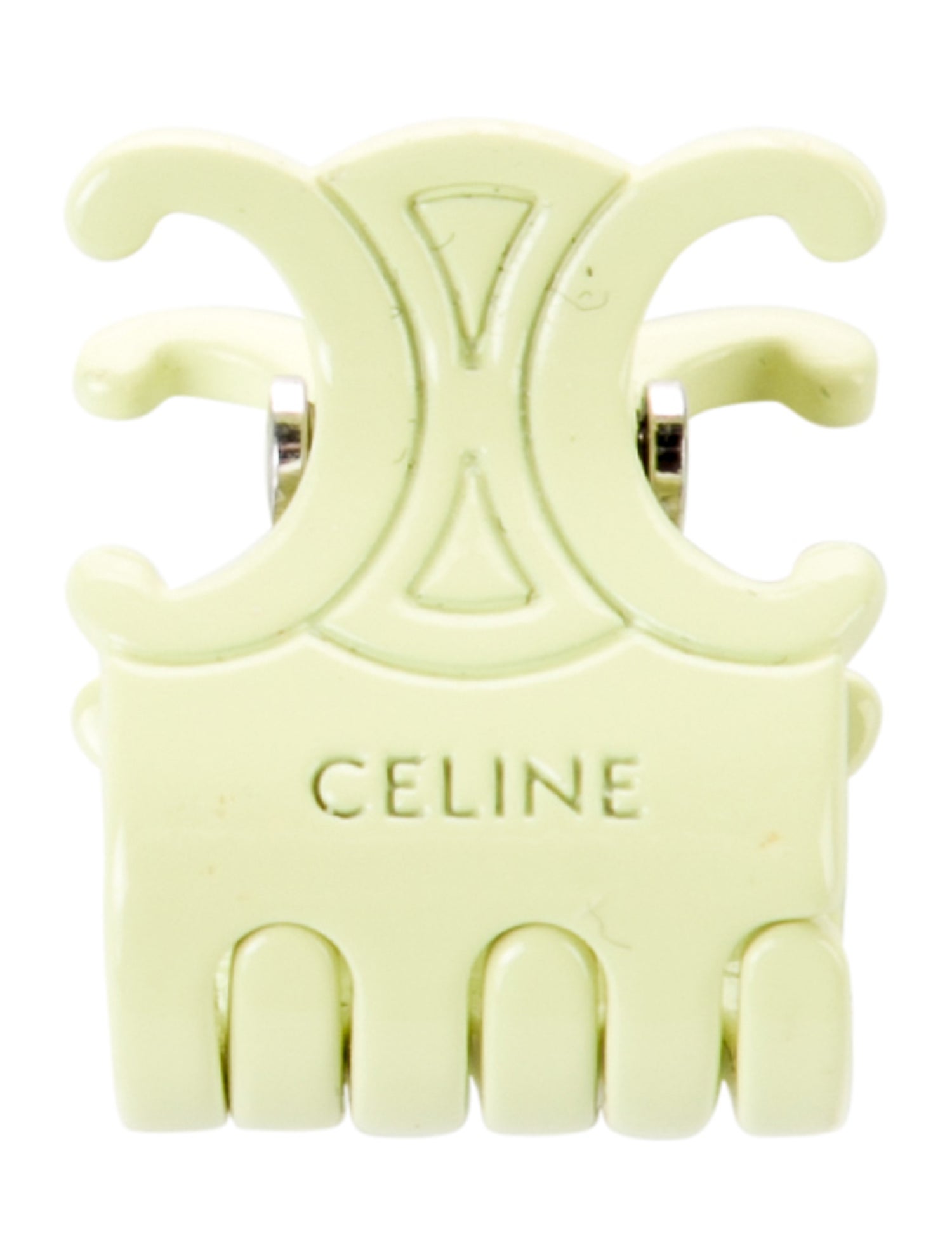 Celine Mini Metal Hair Clip