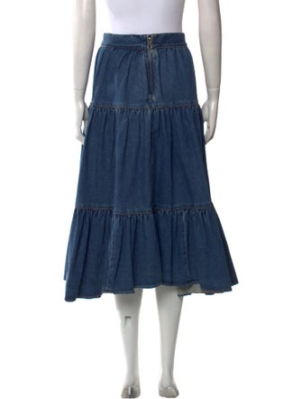 Celine Midi Length Skirt