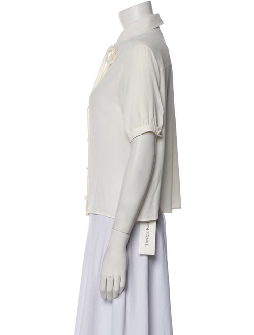 Celine Short Sleeve Button-Up Top