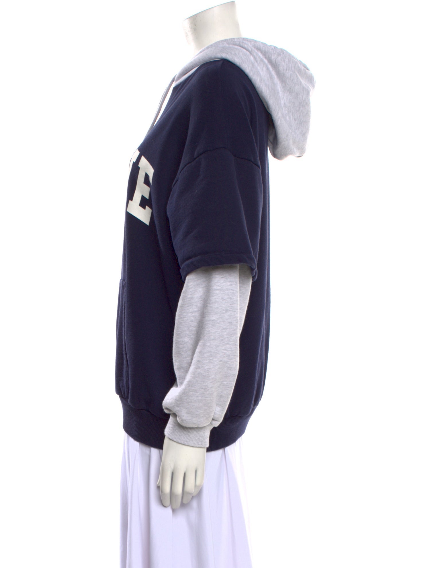 Celine Graphic Print Crew Neck Hoodie