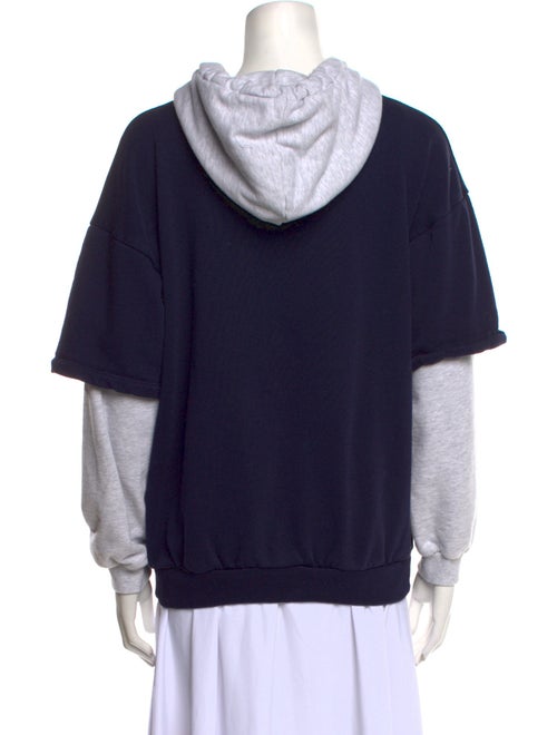 Celine Graphic Print Crew Neck Hoodie