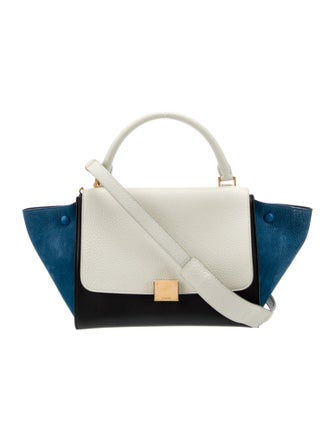 Celine Leather Trapeze Small