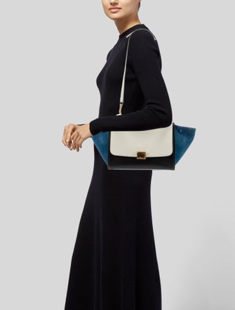 Celine Leather Trapeze Small