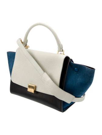 Celine Leather Trapeze Small