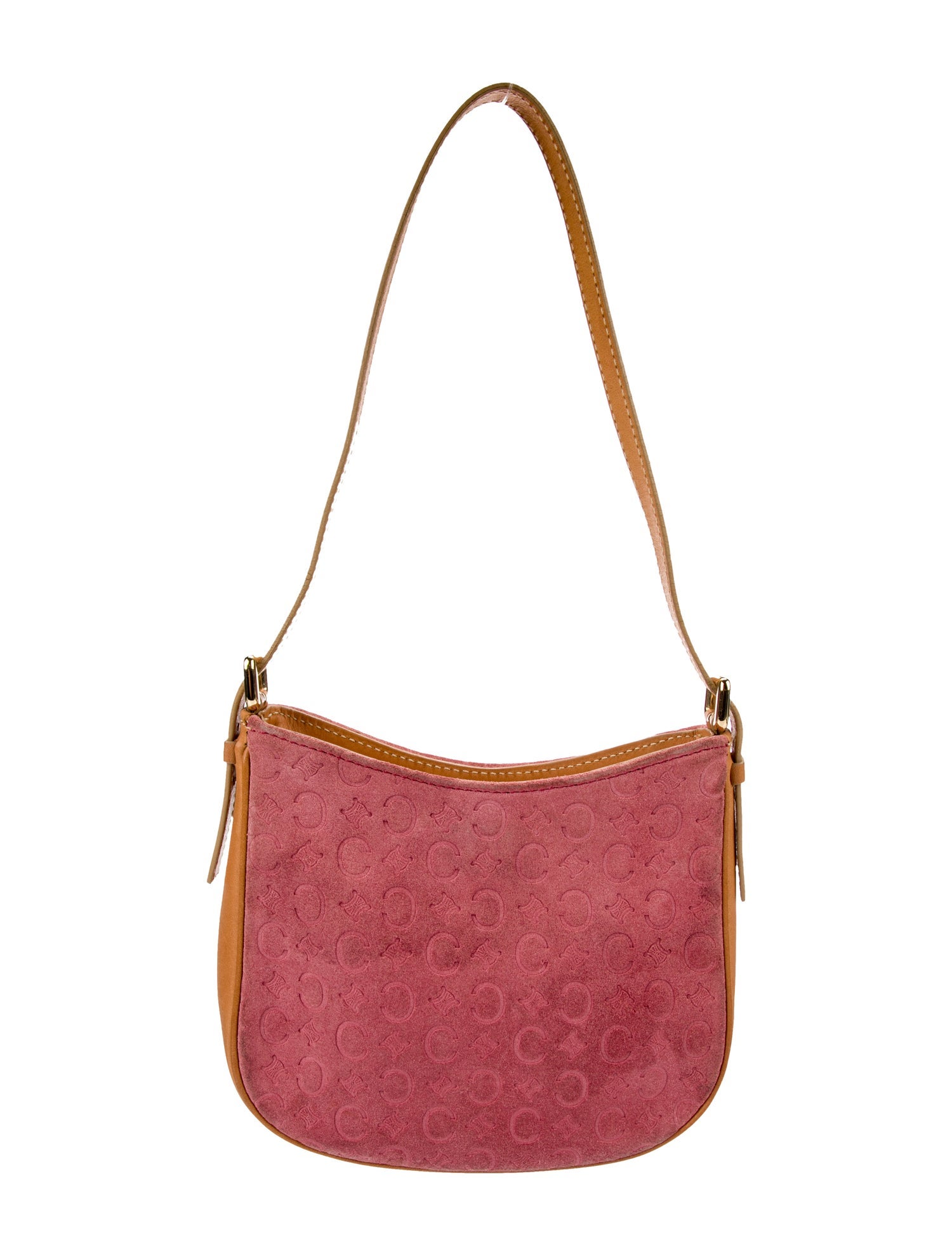 Celine Suede Shoulder Bag