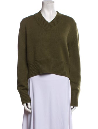 Celine Cashmere V-Neck Sweater