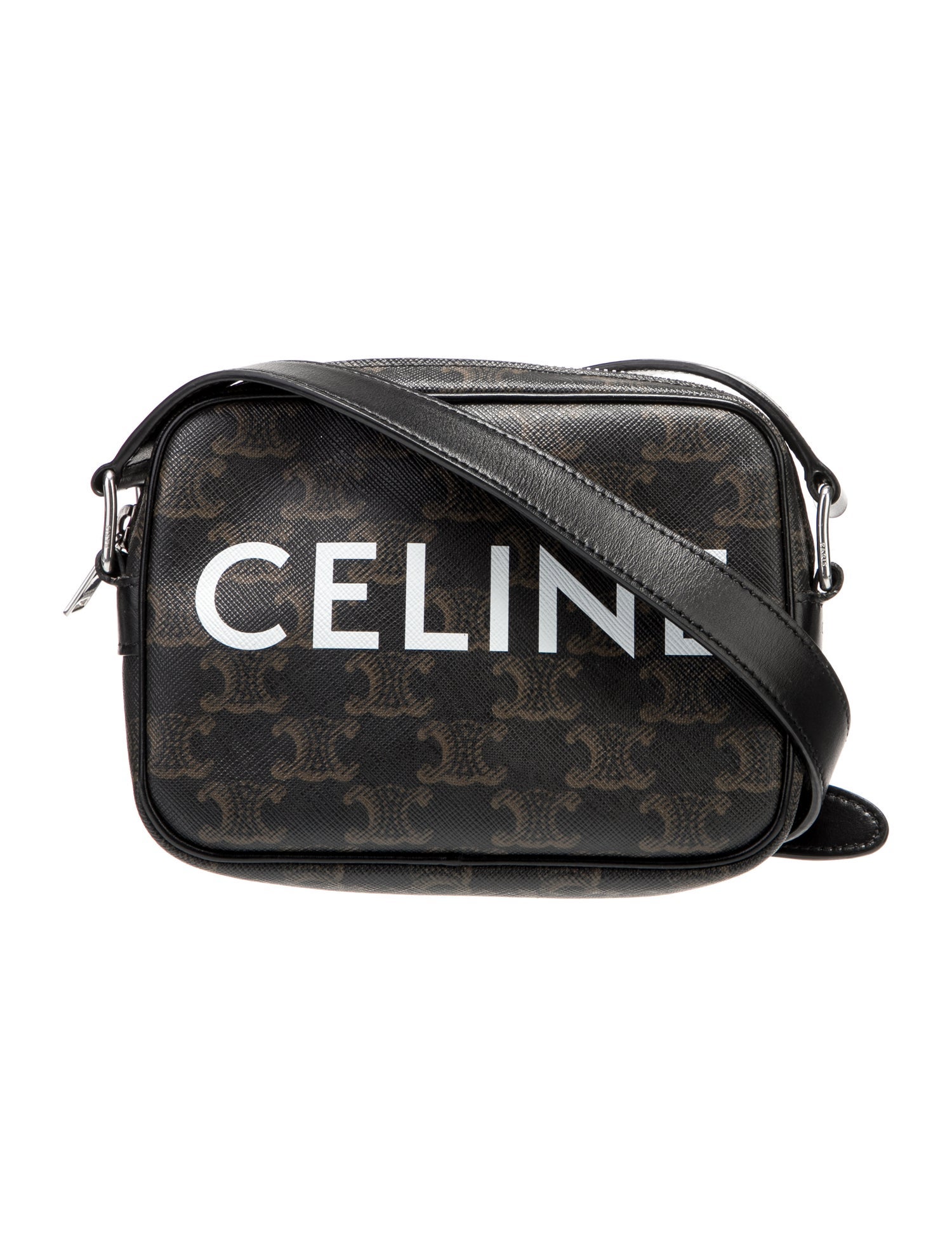 ☆☆CELINE☆☆ 24FW Celine Cross Bag 118293GCX 38SI Black 47072846-1_3.jpg