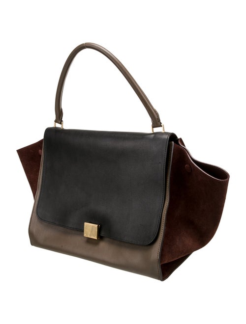 Celine Leather Trapeze Large