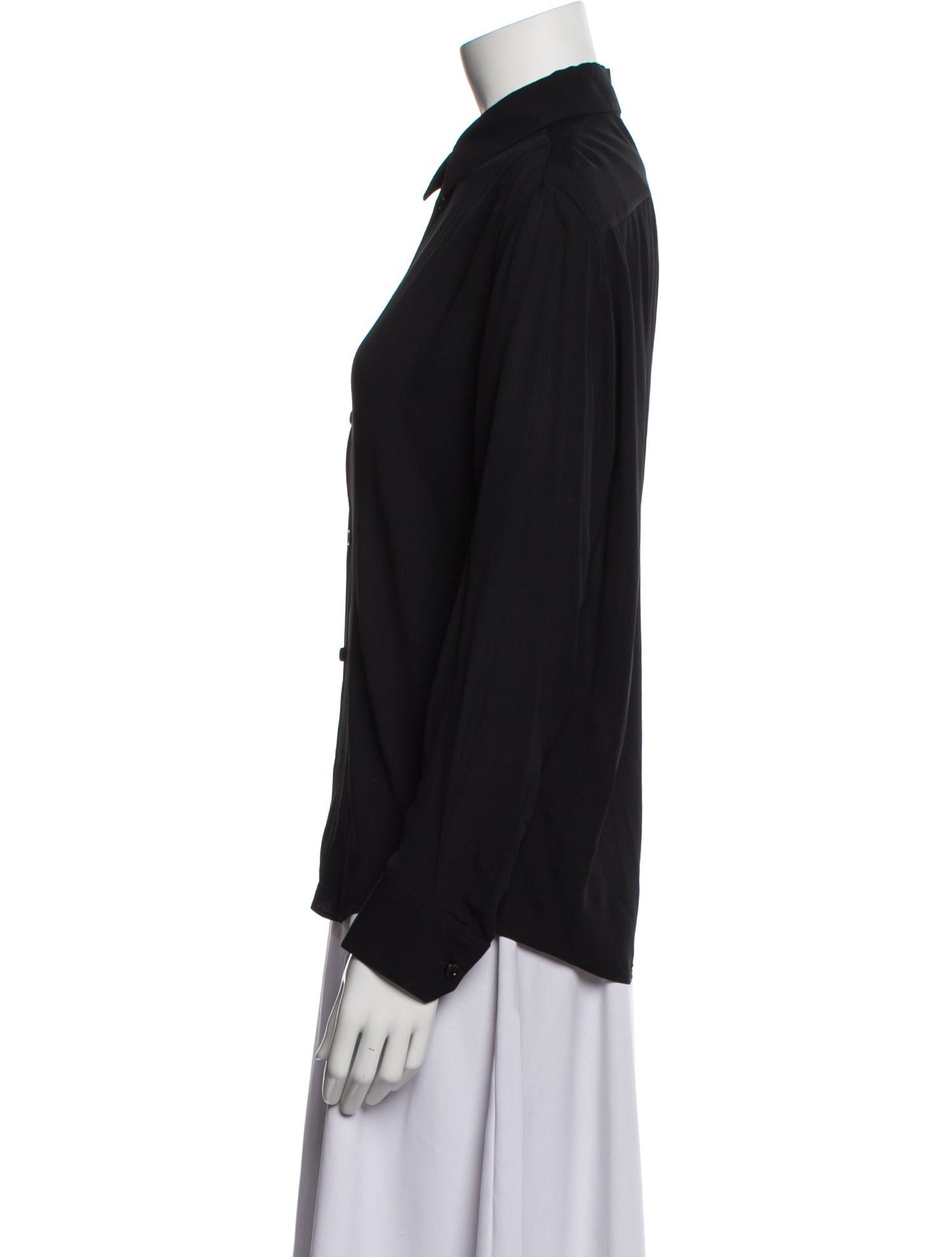 Celine 2019 Long Sleeve Button-Up Top