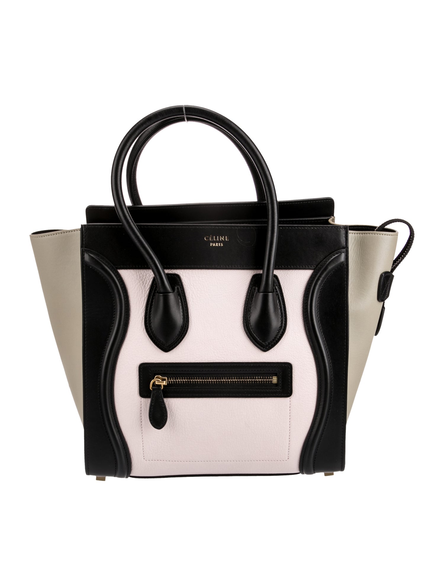 Celine Leather Luggage Micro