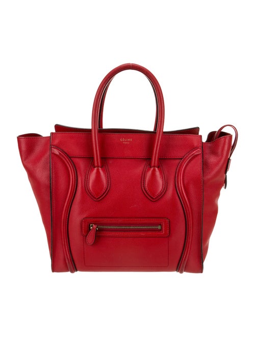 Celine Leather Luggage Mini