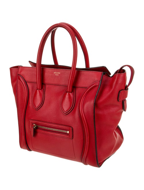 Celine Leather Luggage Mini