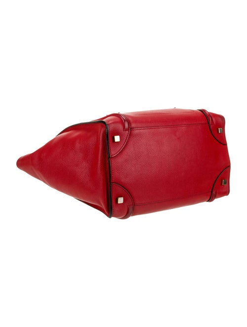 Celine Leather Luggage Mini