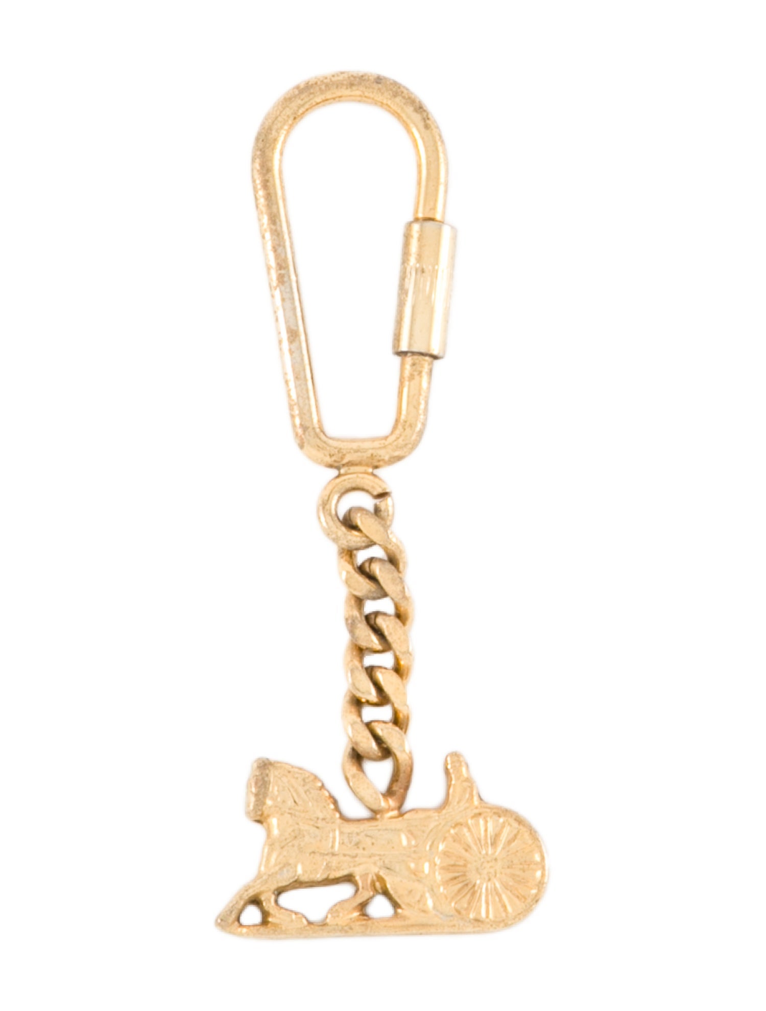 Celine Logo Keychain