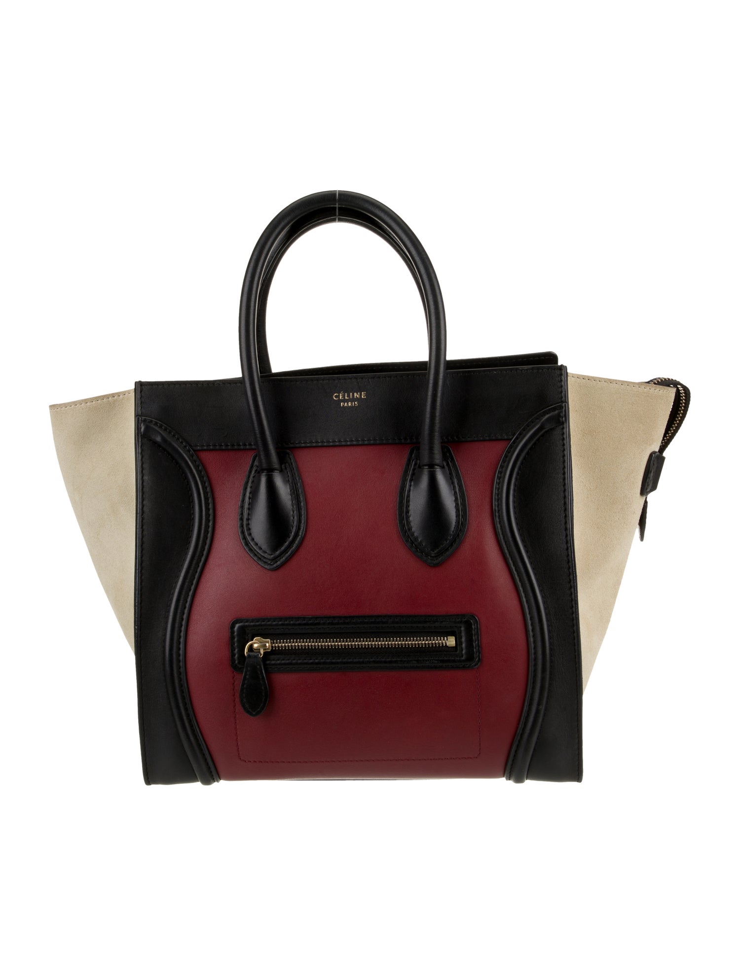Celine Leather Luggage Mini