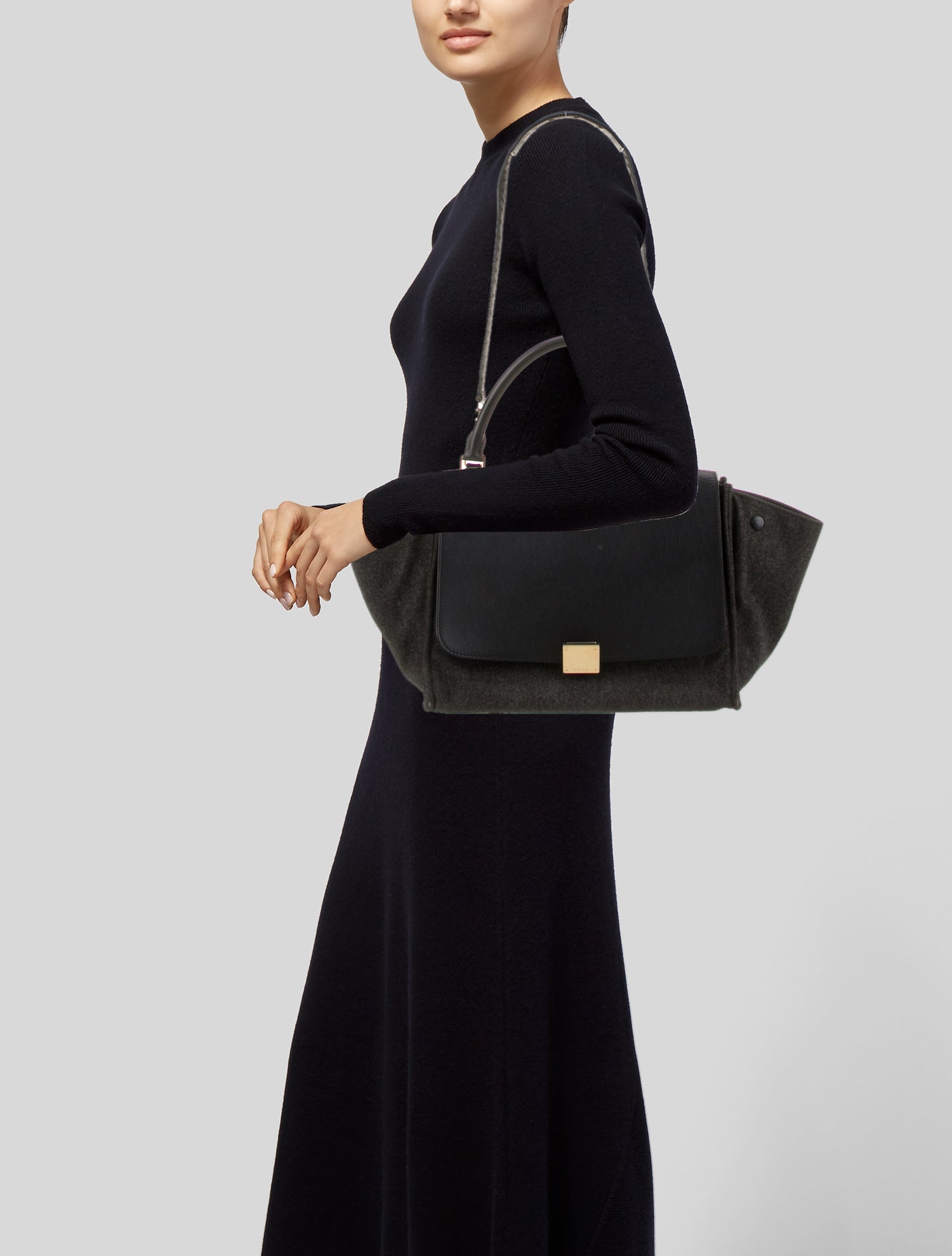 Celine Wool Trapeze Medium