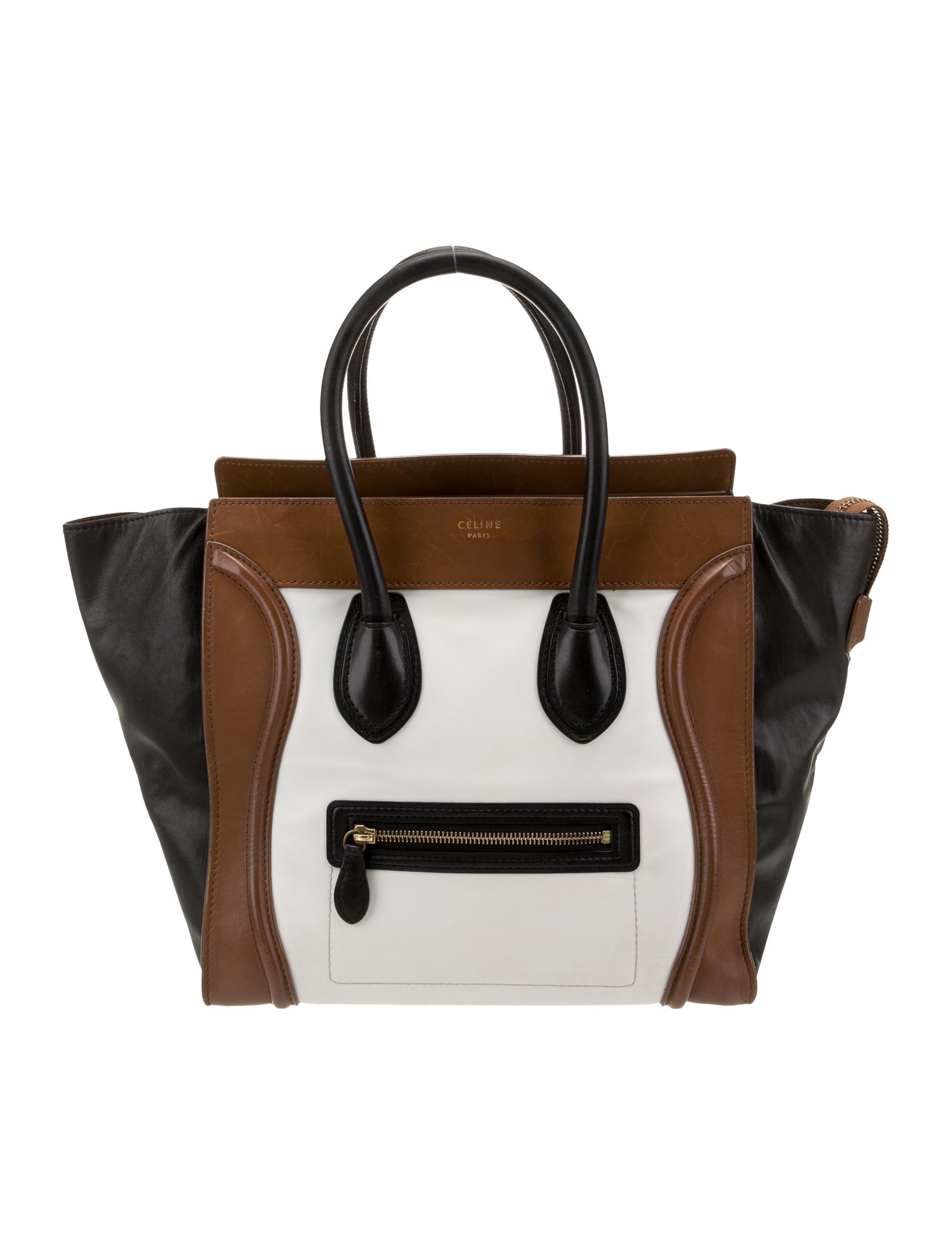 Celine Leather Tote Mini