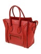 Celine Leather Tote Micro