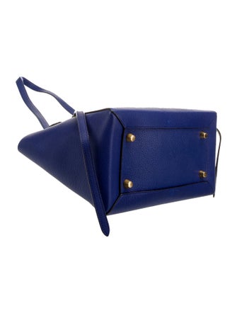 Celine Leather Top Handle Bag Mini