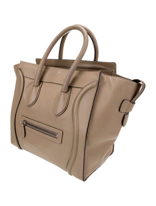 Celine Leather Luggage Mini
