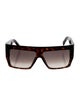 Celine Shield Gradient Sunglasses
